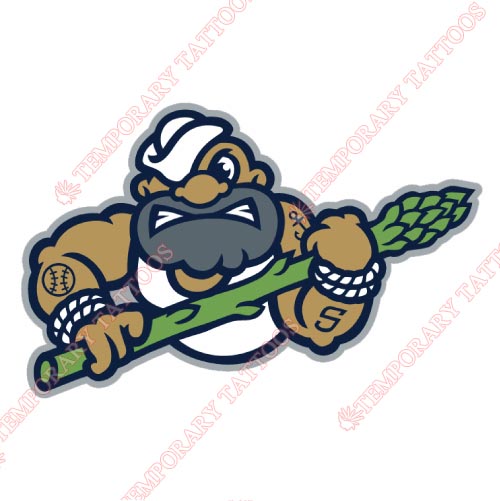 Stockton Ports Customize Temporary Tattoos Stickers NO.7687